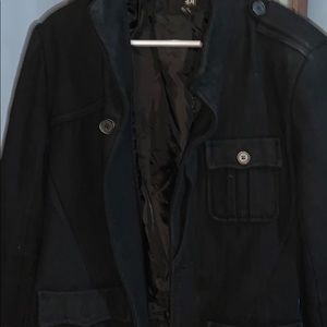 Black winter jacket